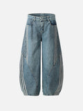 Jeans holgados con gráfico