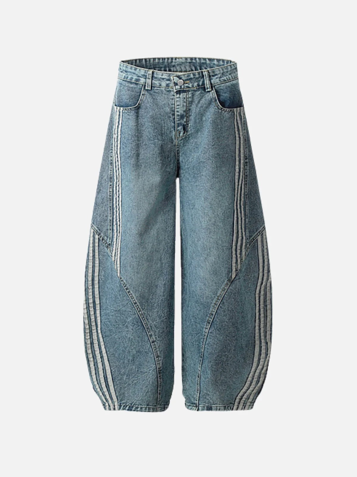 Jeans holgados con gráfico
