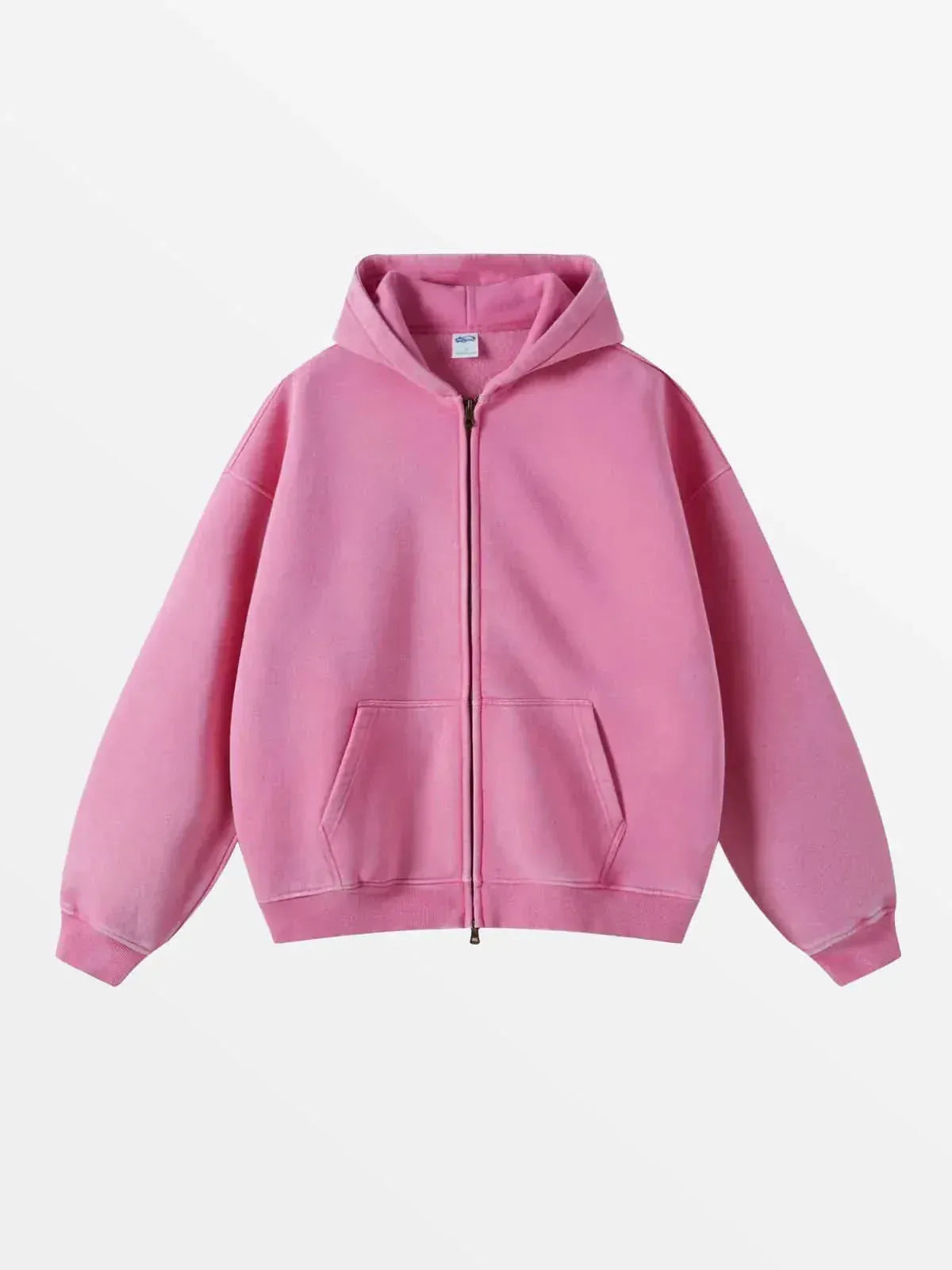 Sudadera con cremallera Acid Wash